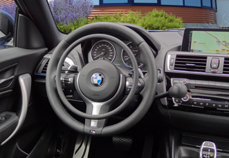 BMW 1er mit Darios Fahrhilfen