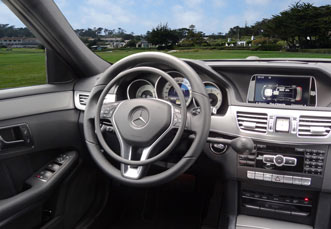Mercedes E-Klasse hybride mit Darios Fahrhilfen