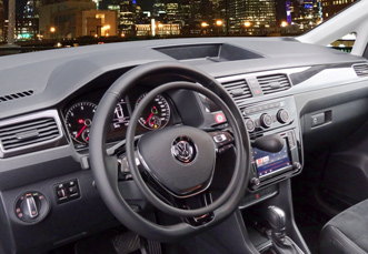 Volkswagen Caddy mit Darios Fahrhilfen