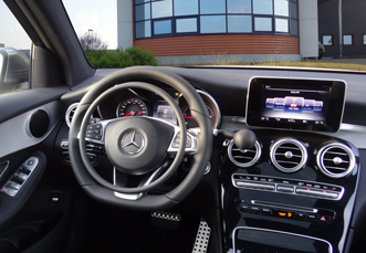 Mercedes GLC mit Darios Fahrhilfen von Kempf